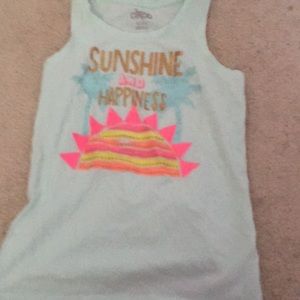 Sunset tank top